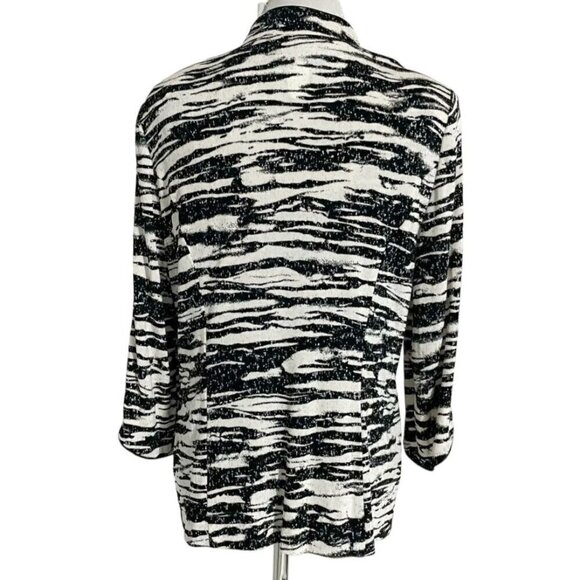 Alex Evenings Medium Top Blouse 2 Piece Set Career Office Wedding Party Cocktail - Picture 5 of 7